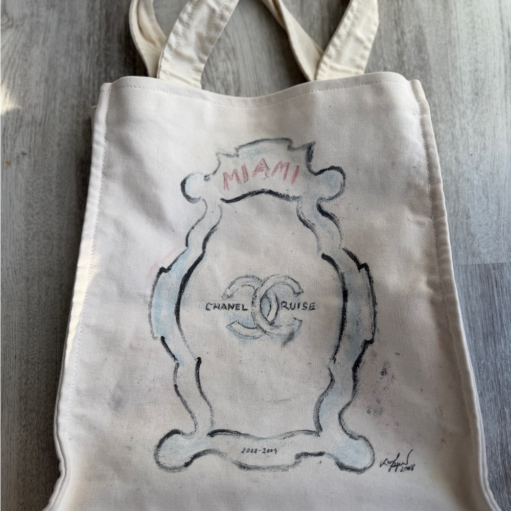 Chanel Miami Cruise canvas bag